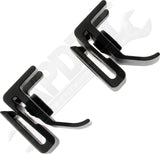 APDTY 177891 Splash Shield Kit (Nylon Speed Nut And Pin Clip)