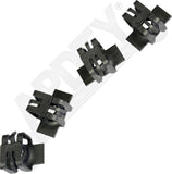 APDTY 177900 Air Duct And Rear Bumper Brackets Nuts 8 MM X 18 MM