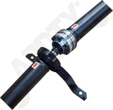 APDTY 177906 Rear 2-Piece Steel Driveshaft Assembly
