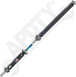 APDTY 177910 Rear 2-Piece Steel Driveshaft Assembly