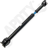 APDTY 177911 Rear 1-Piece Steel Driveshaft Assembly