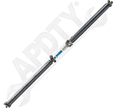 APDTY 177915 Rear 2-Piece Steel Driveshaft Assembly