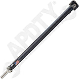 APDTY 177916 Rear 1-Piece Steel Driveshaft Assembly