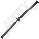APDTY 177920 Rear 2-Piece Steel Driveshaft Assembly