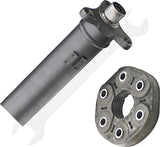 APDTY 177921 Rear 2-Piece Steel Driveshaft Assembly