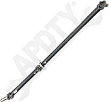 APDTY 177929 Rear 2-Piece Steel Driveshaft Assembly