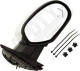 APDTY 177950 Side View Mirror; Right (Passenger Side); Chrome; Replaces 20843106