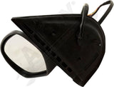 APDTY 177951 Side View Mirror; Left (Driver Side); Chrome; Replaces 20756774