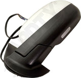 APDTY 177951 Side View Mirror; Left (Driver Side); Chrome; Replaces 20756774