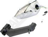 APDTY 177961 Side View Mirror; Right; Power Adjust, Manual Folding, Heated
