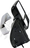 APDTY 177966 Side View Towing Mirror; Right; Paintable & Chrome Cap
