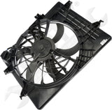 APDTY 177981 Radiator Fan Assembly With Motor