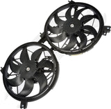 APDTY 177983 Radiator Fan Assembly With Motor