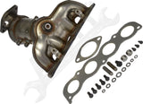 APDTY 178001 Manifold Converter - Not CARB Compliant