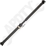 APDTY 178024 Rear 2-Piece Steel Driveshaft Assembly