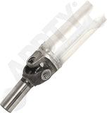 APDTY 178029 Rear 1-Piece Aluminum Driveshaft Assembly