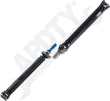 APDTY 178031 Rear 2-Piece Steel Driveshaft Assembly