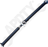 APDTY 178042 Rear 2-Piece Steel Driveshaft Assembly