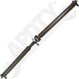 APDTY 178045 Rear 2-Piece Steel Driveshaft Assembly