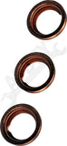 APDTY 178048 Copper Drain Plug Gasket, Fits M12