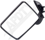 APDTY 178086 Side View Mirror; Left; Replaces 4443259, MB476281