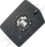 APDTY 178112 Door Mirror Glass Non-Heated With Backing Plate