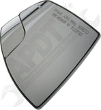APDTY 178113 Door Mirror Glass Non-Heated With Backing Plate Right