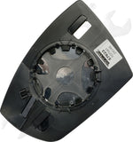 APDTY 178113 Door Mirror Glass Non-Heated With Backing Plate