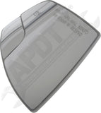 APDTY 178115 Door Mirror Glass Heated With Backing Plate