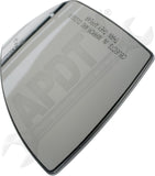 APDTY 178117 Door Mirror Glass Heated With Backing Plate