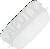 APDTY 178120 Door Mirror Glass Heated With Backing Plate