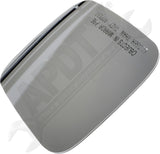 APDTY 178121 Door Mirror Glass Non-Heated With Backing Plate