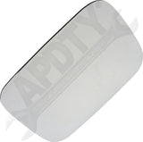 APDTY 178122 Door Mirror Glass Non-Heated With Backing Plate