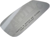 APDTY 178124 Door Mirror Glass Heated With Backing Plate