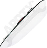 APDTY 178127 Door Mirror Glass Heated, Blind Spot Indicator With Backing Plate