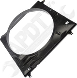 APDTY 178147 Radiator Fan Assembly Shroud Replaces 1671131491