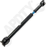 APDTY 178199 Front 1-Piece Steel Driveshaft Assembly