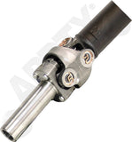 APDTY 178200 Front 1-Piece Steel Driveshaft Assembly