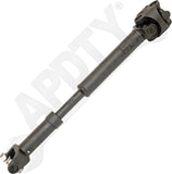 APDTY 178202 Front 1-Piece Steel Driveshaft Assembly