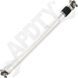 APDTY 178209 Rear 1-Piece Aluminum Driveshaft Assembly
