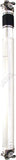 APDTY 178210 Rear 1-Piece Aluminum Driveshaft Assembly