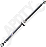 APDTY 178215 Rear 1-Piece Aluminum Driveshaft Assembly