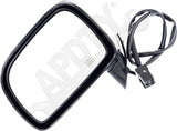APDTY 178251 Side View Mirror; Left; Compatible With 1996-1997 Lincoln Town Car