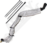 APDTY 178420 Engine Heater Hose Assembly Outlet Replaces HL3Z18472E
