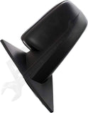 APDTY 178471 Side View Mirror; Left; Compatible With 2005-2009 Ford Mustang