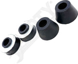 APDTY 178496 Radiator Bushing Upper & Lower, Left & Right 4 Pc Kit