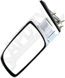 APDTY 178508 Side View Mirror; Left; Replaces 15764760-PFM, 15036362-PFM