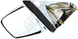 APDTY 178508 Side View Mirror; Left; Replaces 15764760-PFM, 15036362-PFM