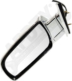 APDTY 178510 Side View Mirror; Left; Replaces 15764758-PFM, 15036360-PFM