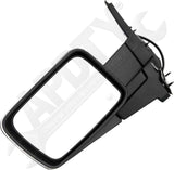APDTY 178556 Side View Mirror; Left; Compatible With 2006-2010 Jeep Commander